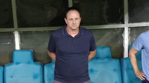Rogerio Ceni tecnico do Bahia durante partida contra o Flamengo no estadio Fonte Nova pelo campeonato Brasileiro A 2025. Foto: Marcio Jose/AGIF