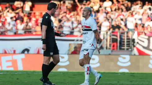 Polêmico São Paulo x Palmeiras. Foto: Marcello Zambrana/AGIF