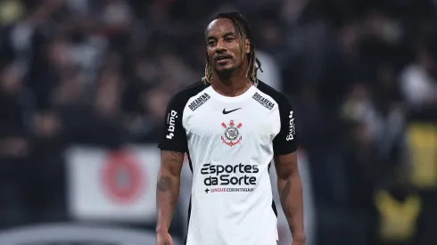 SP – SAO PAULO – 23/07/2025 – BRASILEIRO A 2025, CORINTHIANS X CRUZEIRO – Andre Carrillo jogador do Cruzeiro durante partida contra o Corinthians no estadio Arena Corinthians pelo campeonato Brasileiro A 2025. Foto: Ettore Chiereguini/AGIF