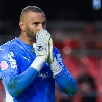 Palmeiras nega conversa com o Internacional para vender o goleiro Weverton, revela Jorge Nicola