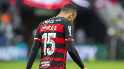 SP – SAO PAULO – 20/10/2024 – COPA DO BRASIL 2024, CORINTHIANS X FLAMENGO – Fabricio Bruno jogador do Flamengo durante partida contra o Corinthians no estadio Arena Corinthians pelo campeonato Copa Do Brasil 2024. Foto: Anderson Romao/AGIF