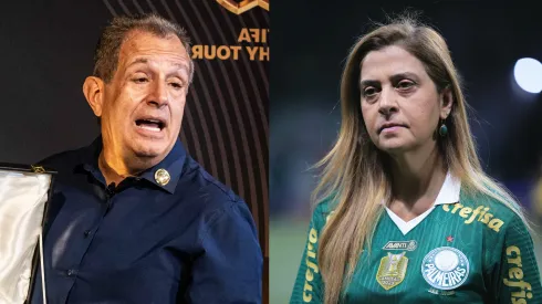 BAP e Leila Pereira. Hermes de Paula/Flamengo e Ettore Chiereguini/AGIF