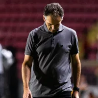 Torcida do Ceará se irrita com técnico Léo Condé após ceder empate ao Sport no fim do jogo