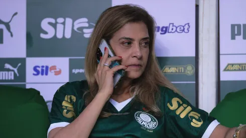 Leila Pereira, presidente do Palmeiras. Foto: Ettore Chiereguini/AGIF