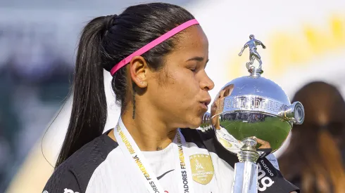 Jogadora revela sonho em disputar o Mundial de Clubes (Foto: Reprodução/Staff Images Woman/Conmebol)
