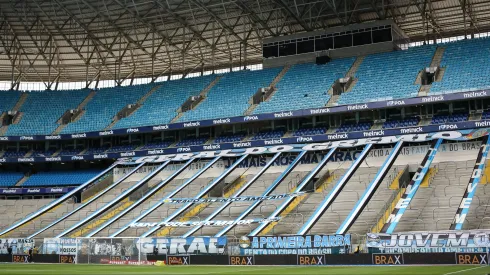 Grêmio busca aumentar a capacidade da Arena. Foto: Pedro H. Tesch/Getty Images