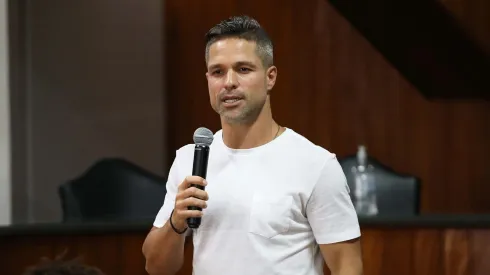 Diego Ribas expõe problemas no Santos. Foto: Pedro Ernesto Guerra Azevedo/Santos FC