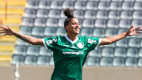 Amanda Gutierres, do Palmeiras (Foto: Fabio Menotti/Palmeiras/by Canon)