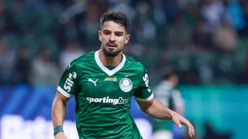 SP – SAO PAULO – 10/08/2025 – BRASILEIRO A 2025, PALMEIRAS X CEARA – jogador do Palmeiras durante partida contra o Ceara no estadio Arena Allianz Parque pelo campeonato Brasileiro A 2025. Foto: Marcello Zambrana/AGIF