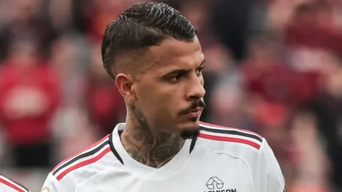 Diego Costa durante confronto contra o Athletico-PR no Brasileirão de 2023.