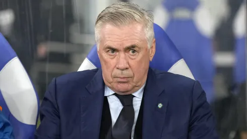 Carlo Ancelotti durante confronto contra o Japão em partida amistosa.