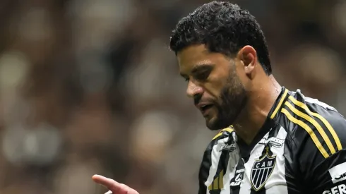 MG – BELO HORIZONTE – 15/10/2025 – BRASILEIRO A 2025, ATLETICO-MG X CRUZEIRO – Hulk jogador do Atletico-MG lamenta durante partida contra o Cruzeiro no estadio Arena MRV pelo campeonato Brasileiro A 2025. Foto: Gilson Lobo/AGIF