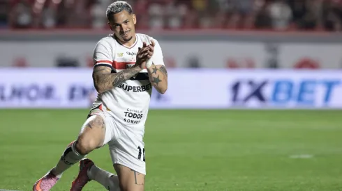 Luciano teve boa atuação em São Paulo x Bahia pelo Brasileirão. Foto: Marcello Zambrana/AGIF