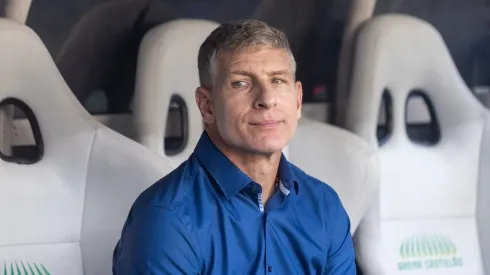 Martín Palermo, técnico do Fortaleza, fala sobre vitória contra o Flamengo