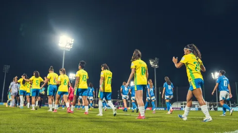 Brasil entra em campo pelas oitavas da Copa do Mundo Feminina sub-17 – Foto: Fabio Souza/CBF