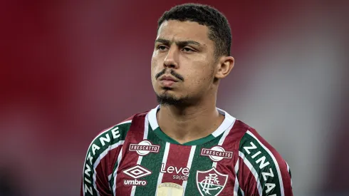 Andre jogador do Fluminense durante partida contra o Juventude no estadio Maracana pelo campeonato Copa Do Brasil 2024.