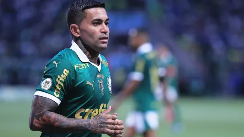 Dudu jogador do Palmeiras durante partida contra o Fortaleza no estadio Arena Allianz Parque pelo campeonato Brasileiro A 2024.