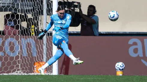 Tapia ajudou a Colômbia a vencer os dois primeiros jogos da Liga das Nações da Conmebol – Foto: Fabio Menotti/Palmeiras