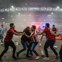 Briga entre torcedores do Flamengo e do Racing cria tensão após classificação rubro-negra na Libertadores