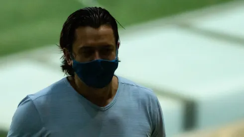 O Presidente do Cruzeiro Sergio Santos Rodrigues jantes da partida entre América-MG e Cruzeiro no estádio Independência pelo campeonato Brasileiro B 2020.