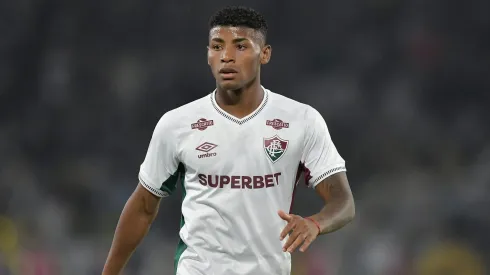 Hercules jogador do Fluminense durante partida contra o Vasco no estadio Maracana pelo campeonato Brasileiro A 2025. Foto: Thiago Ribeiro/AGIF