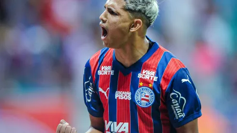 BA – SALVADOR – 27/07/2025 – BRASILEIRO A 2025, BAHIA X JUVENTUDE – Erick Pulga jogador do Bahia durante partida contra o Juventude no estadio Fonte Nova pelo campeonato Brasileiro A 2025. Foto: Jhony Pinho/AGIF