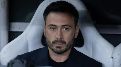 CE – FORTALEZA – 19/10/2025 – BRASILEIRO A 2025, CEARA X BOTAFOGO – davide ancelotti tecnico do Botafogo durante partida contra o Ceara no estadio Castelao pelo campeonato Brasileiro A 2025. Foto: Baggio Rodrigues/AGIF