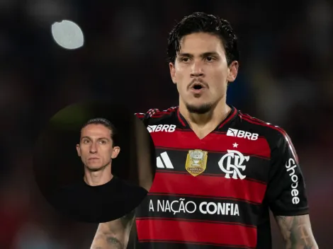 Filipe Luís não garante Pedro em Flamengo x Palmeiras na Libertadores