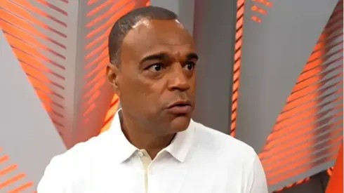 Denílson opinou sobre disputa entre Palmeiras e Flamengo no Brasileirão – Foto: Reprodução / TV Globo.