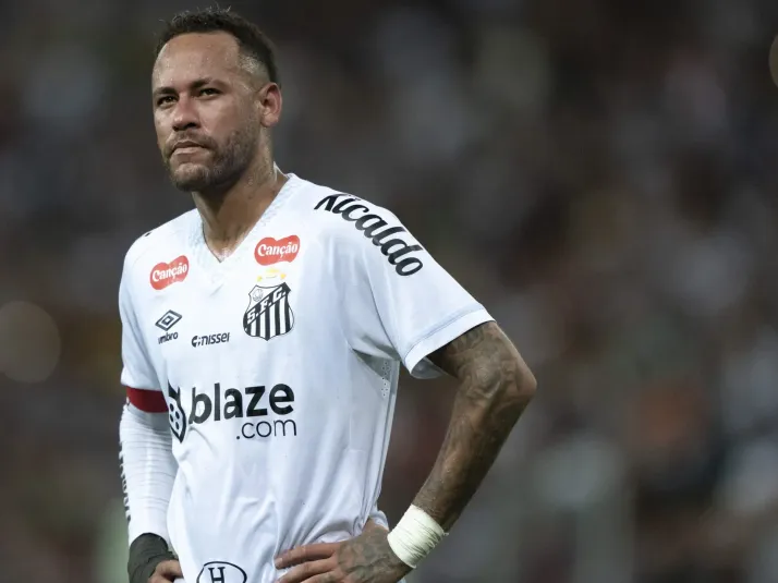 Neymar é dúvida para Palmeiras x Santos pelo Brasileirão