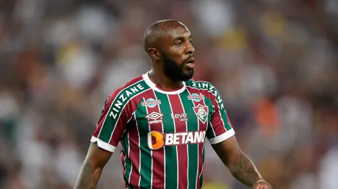 Manoel jogador do Fluminense durante partida contra o Flamengo no estadio Maracana pelo campeonato Copa do Brasil 2023. Foto: Thiago Ribeiro/AGIF