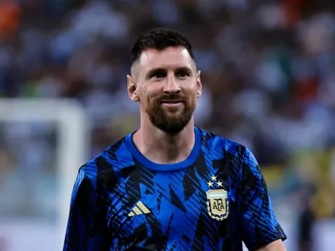 Flaco López e Messi conversaram recentemente sobre o Palmeiras