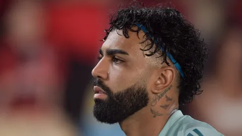 Gabigol jogador do Cruzeiro durante partida contra o Flamengo no estadio Maracana pelo campeonato Brasileiro A 2025.