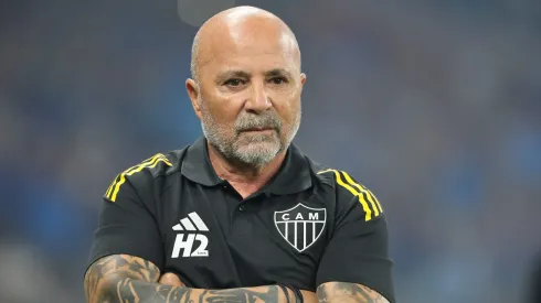 Jorge Sampaoli tecnico do Atletico-MG durante partida contra o Cruzeiro no estadio Mineirao pelo campeonato Copa Do Brasil 2025.