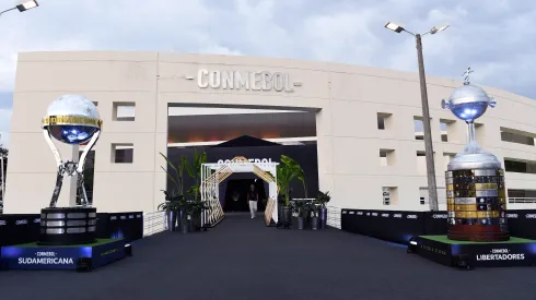 Sede da Conmebol em Luque, no Paraguai. Foto: Christian Alvarenga/Getty Images