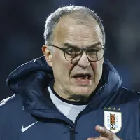 Marcelo Bielsa, técnico do Uruguai, pode atrapalhar planos do Flamengo de ter Arrascaeta contra o Fluminense