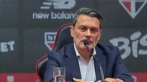 Rui Costa, executivo de futebol do São Paulo. Foto: Marcelo Braga
