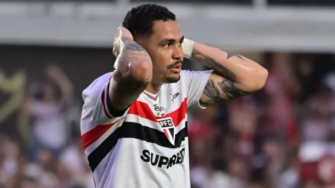 Luciano, atacante do São Paulo. Foto: Jota Erre/AGIF