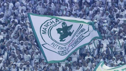 Torcedores do Palmeiras no Allianz Parque. (Photo by Alexandre Schneider/Getty Images)