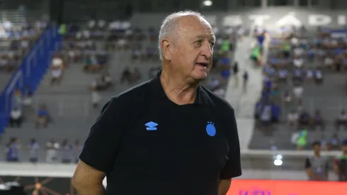 Felipão Coordenador tecnico do Gremio, antes da partida entre CSA e Gremio, valida pela Copa do Brasil 2025. Foto: Marlon Costa/AGIF