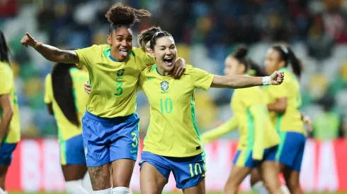 Gabi Zanotti foi uma das melhores jogadoras em campo do lado do Brasil – Foto: Lívia Villas Boas/CBF