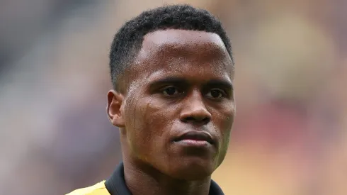 Jhon Arias pelo Wolverhampton. (Photo by Michael Regan/Getty Images)