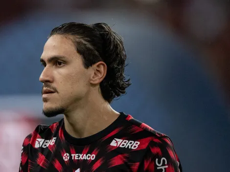 Pedro deve ser baixa do Flamengo contra o Cruz Azul