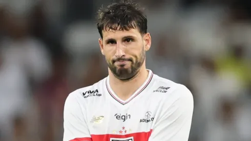 Calleri durante confronto entre Atlético-MG x São Paulo no Brasileirão de 2025.