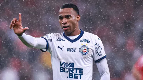 Jean Lucas durante confronto entre Internacional e Bahia na Libertadores de 2025.