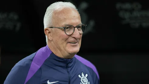 Dorival Junior tecnico do Corinthians durante partida contra o Atletico-MG no estadio Arena Corinthians pelo campeonato Brasileiro A 2025. Foto: Joisel Amaral/AGIF