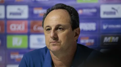 SP – MIRASSOL – 31/08/2025 – BRASILEIRO A 2025, MIRASSOL X BAHIA – Rogerio Ceni tecnico do Bahia na entrevista pos jogo na partida contra o Mirassol no estadio Jose Maria de Campos Maia pelo campeonato Brasileiro A 2025. Foto: Vinicius Silva/AGIF