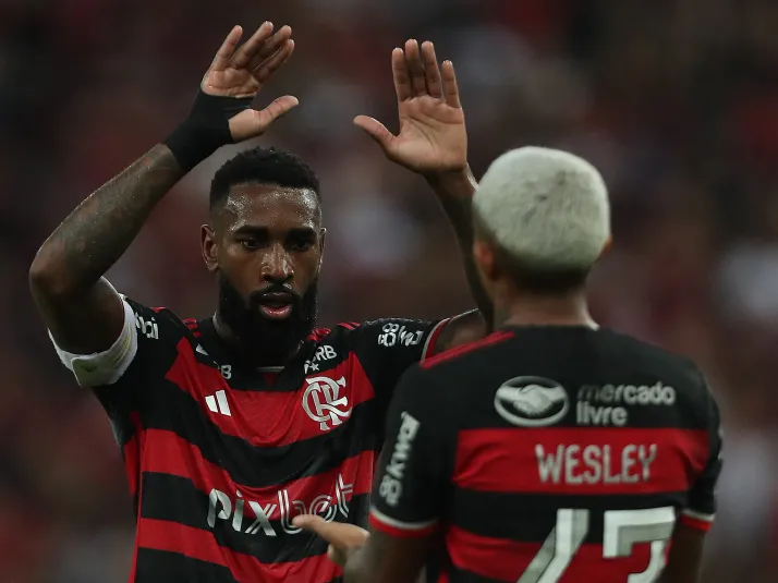 Gerson, Wesley e Matheus Gonçalves receberão medalhas do Flamengo