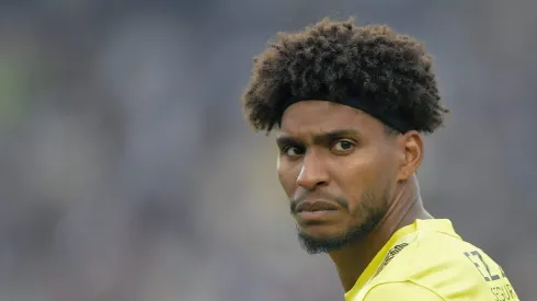 RJ – RIO DE JANEIRO – 24/08/2025 – BRASILEIRO A 2025, VASCO X CORINTHIANS – Hugo Souza goleiro do Corinthians durante partida contra o Vasco no estadio Sao Januario pelo campeonato Brasileiro A 2025. Foto: Thiago Ribeiro/AGIF