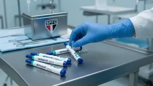 São Paulo utilizou Mounjaro nos atletas – Foto: Inteligência Artificial.